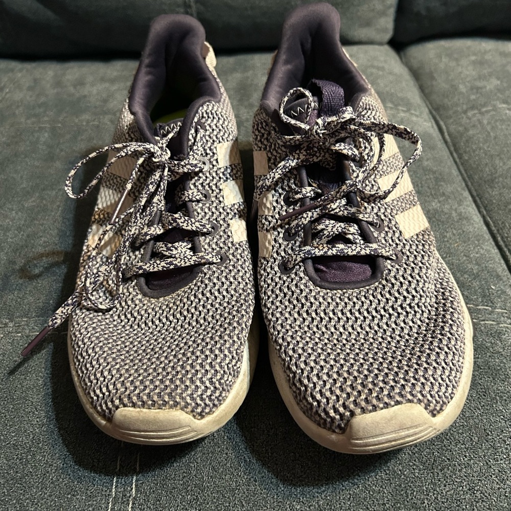 Adidas Purple and white Sneakers